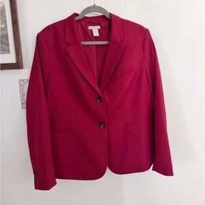 H&M Red Blazer Size L